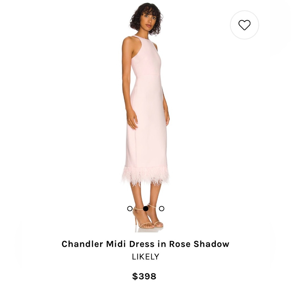 Chandler Midi Dress in Rose Shadow
LIKELY